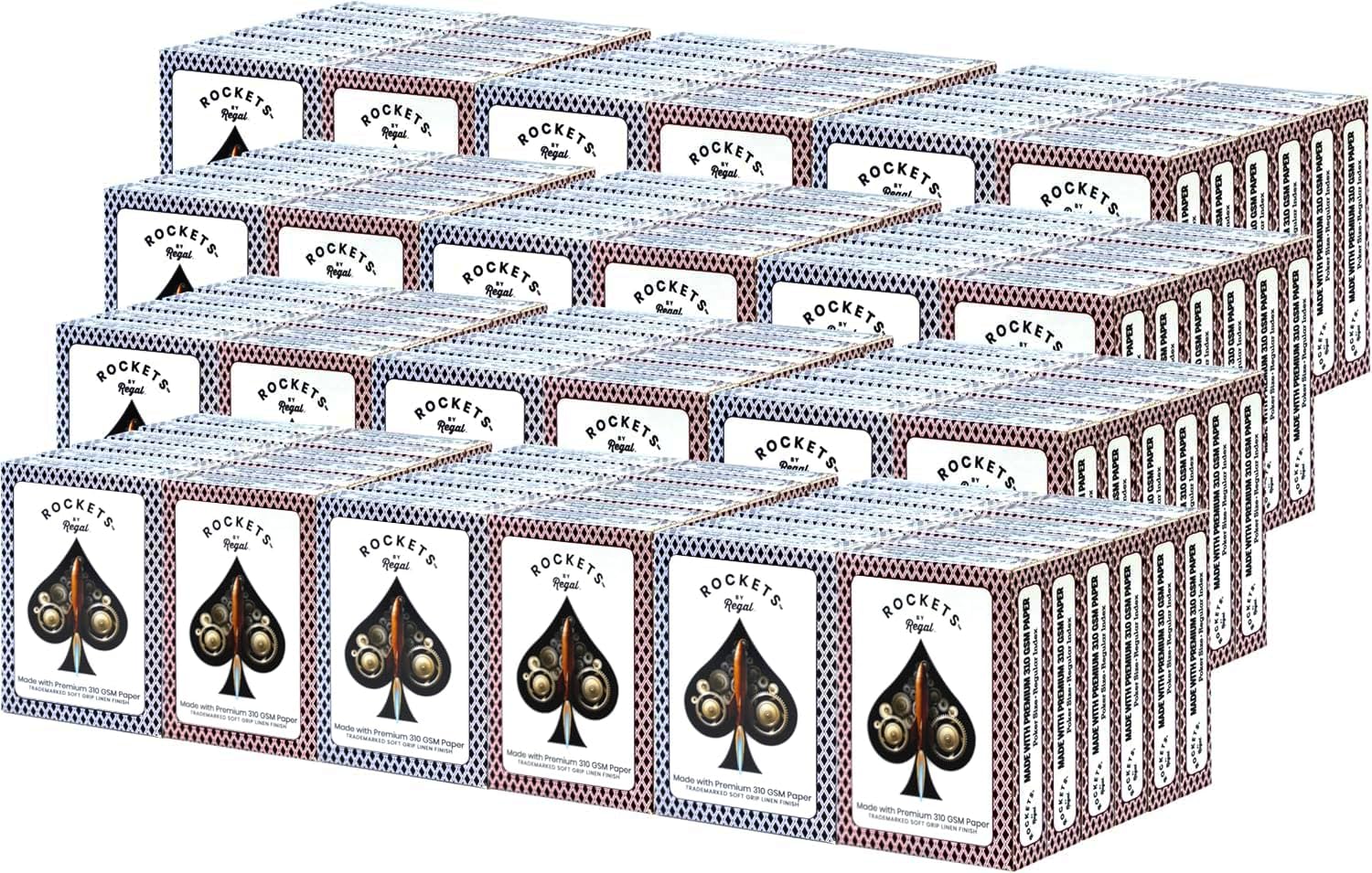Amazon.com: Regal Games [144 Decks] Rockets Bulk Playing Cards Set